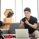 working from home concept, covid 19 visual support